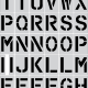 alphabet stencil kit 43 pc 21 in